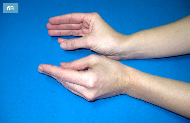 Ćwiczenie przeciwstawianie i odprowadzanie kciuka